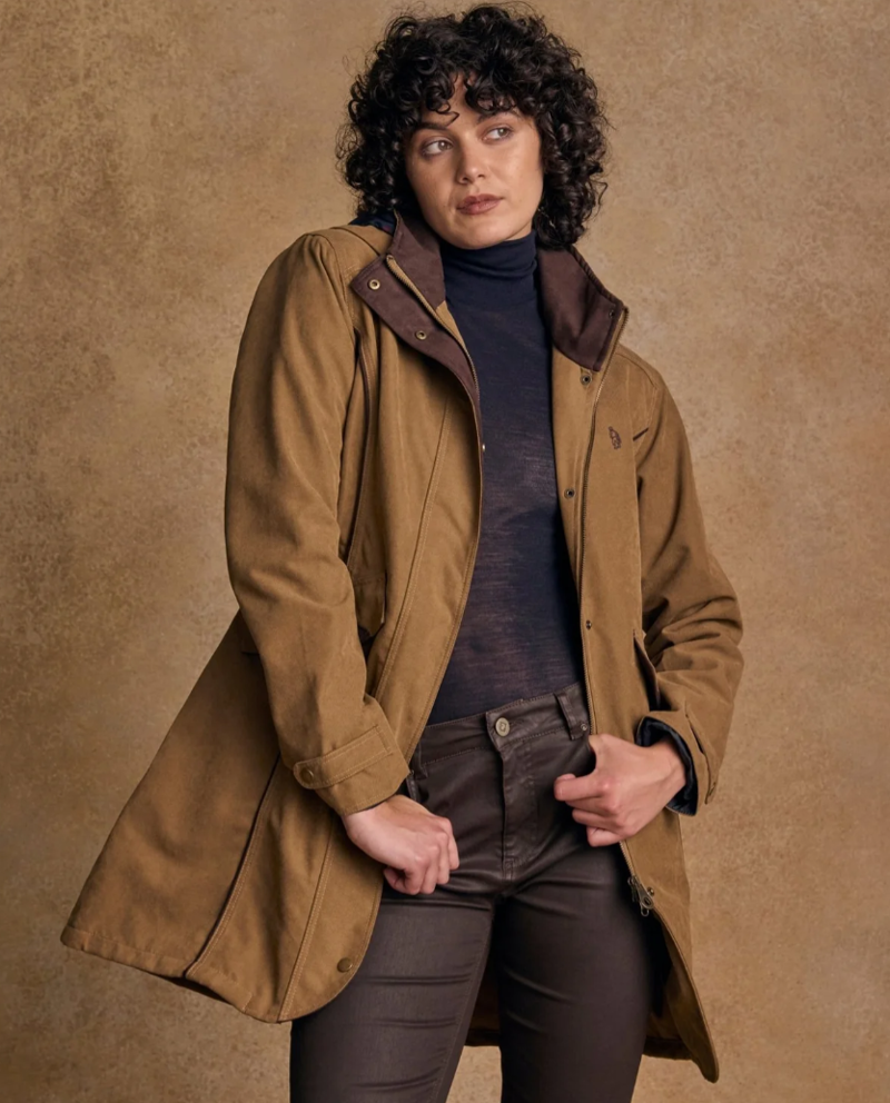Jack Murphy Una Women's Waterproof Jacket - Camel