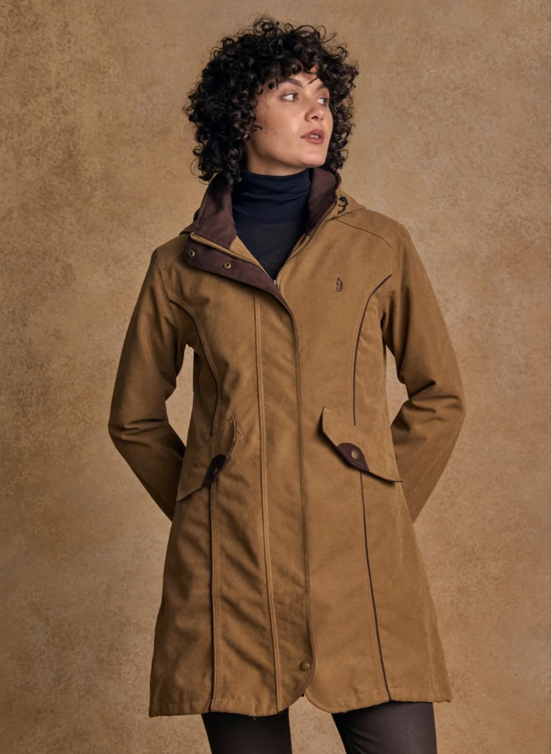 Jack Murphy Una Women's Waterproof Jacket - Camel-1