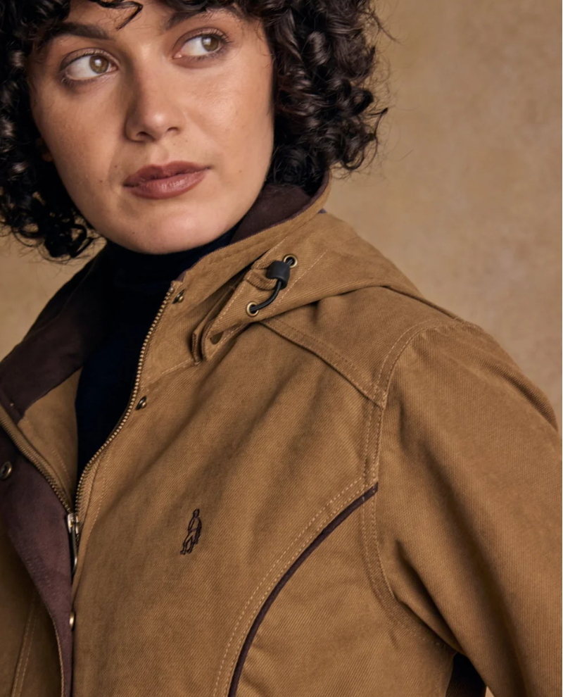 Jack Murphy Una Women's Waterproof Jacket - Camel-3