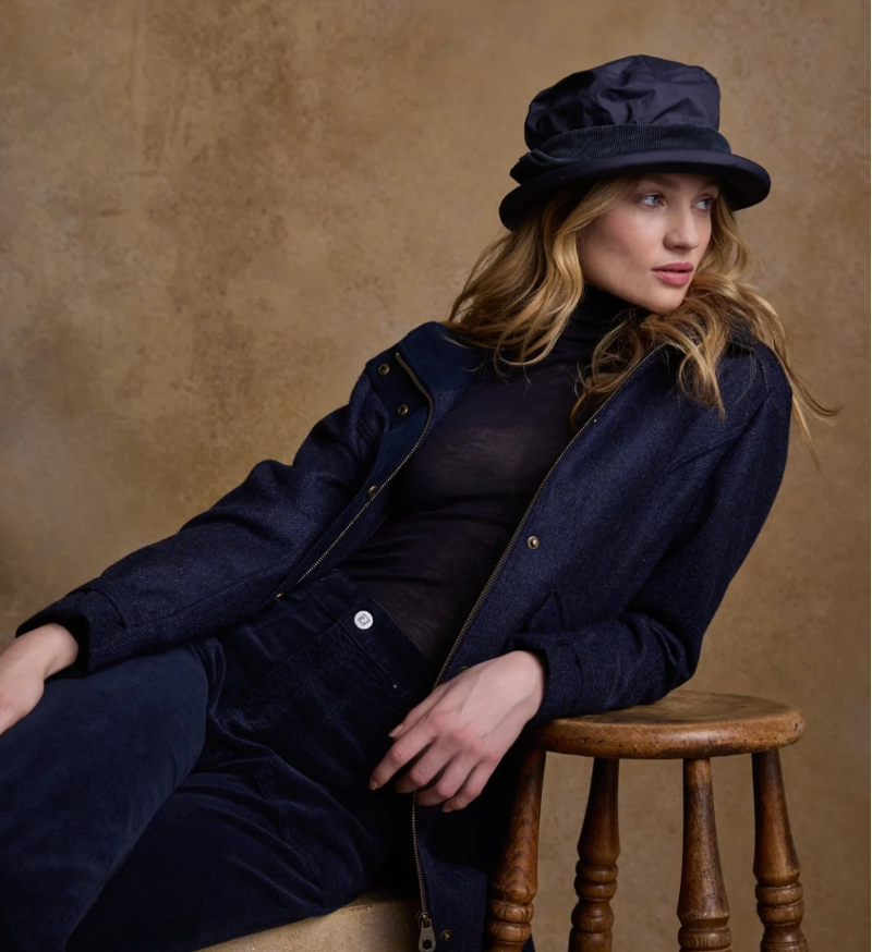 Jack Murphy Connemara Hat - Navy