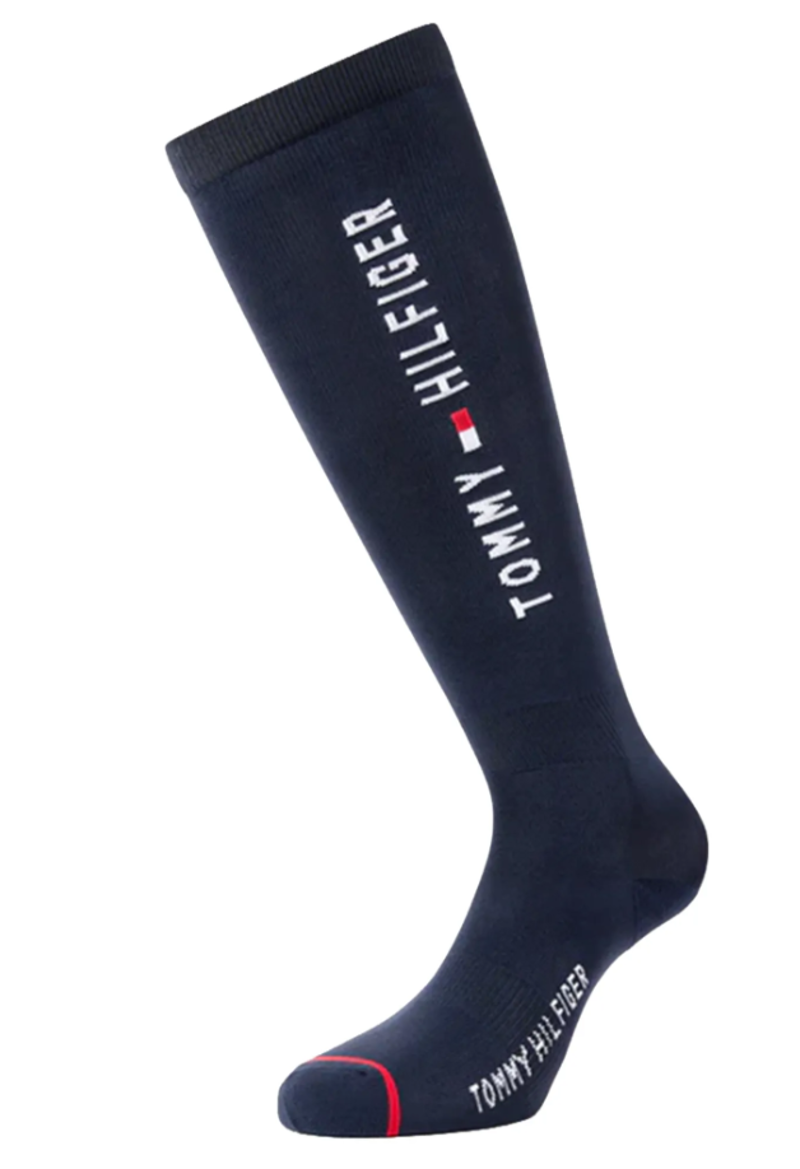 Tommy Hilfiger Riga Adults Riding Socks - Desert Sky
