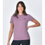 WeatherBeeta Women's Relaxed Copper UV Short Sleeve Tee - Mauve Wine 
