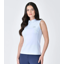 WeatherBeeta Women's 37.5 Sleeveless Performance Polo - Mist Blue 