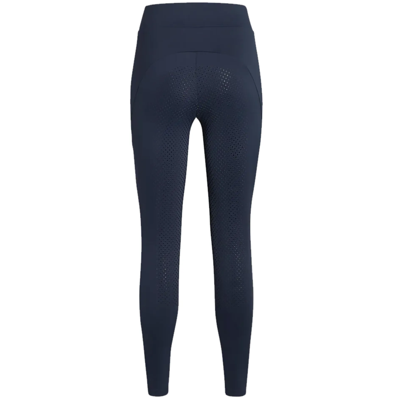 Tommy Hilfiger Elmira All-Year Rhinestone Full Grip Riding Leggings - Desert Sky-1