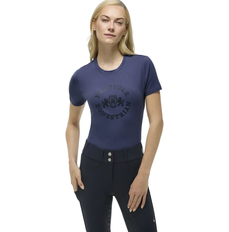 Tommy Hilfiger Pasadena Women's T-Shirt - Faded Indigo-1