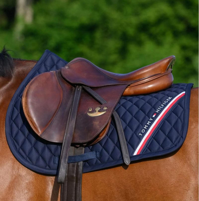 Tommy Hilfiger Stanford Jumping Saddlepad - Desert Sky-3