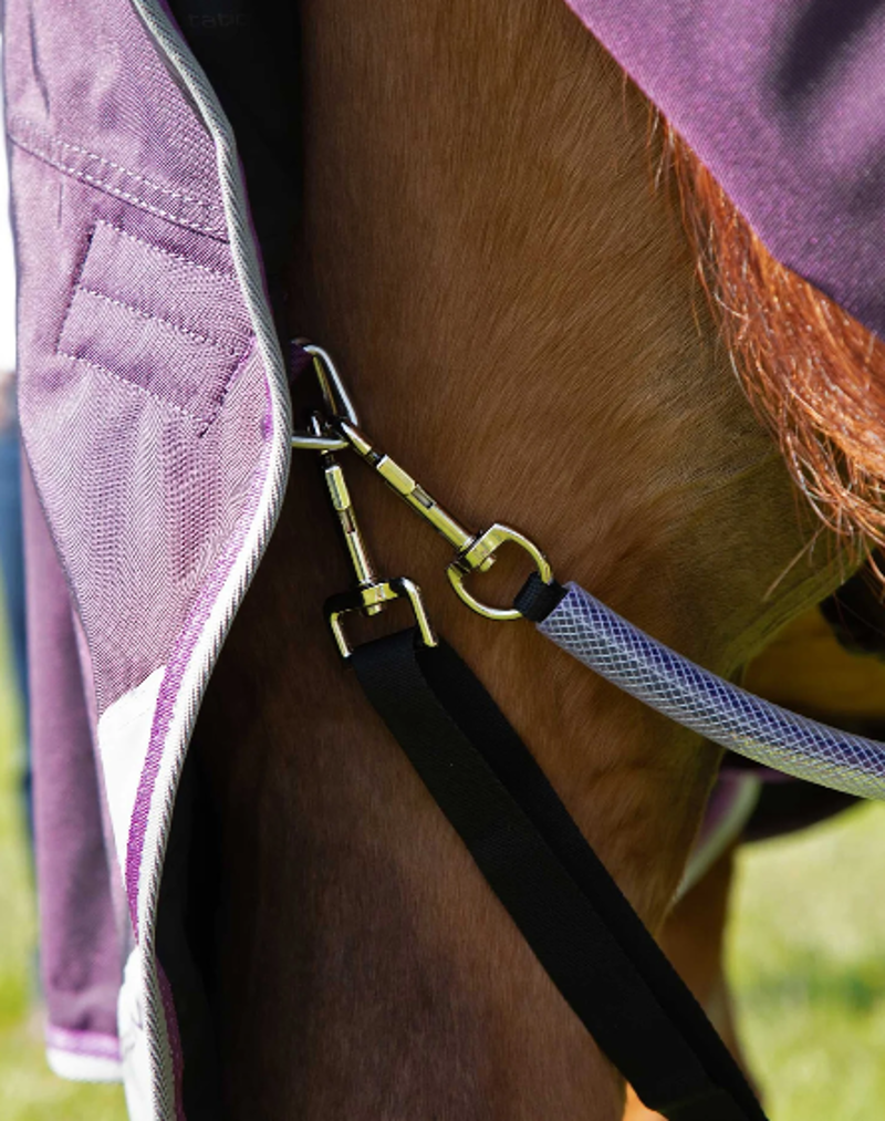Premier Equine Buster 70g Turnout Rug With Classic Neck Cover - Purple-4