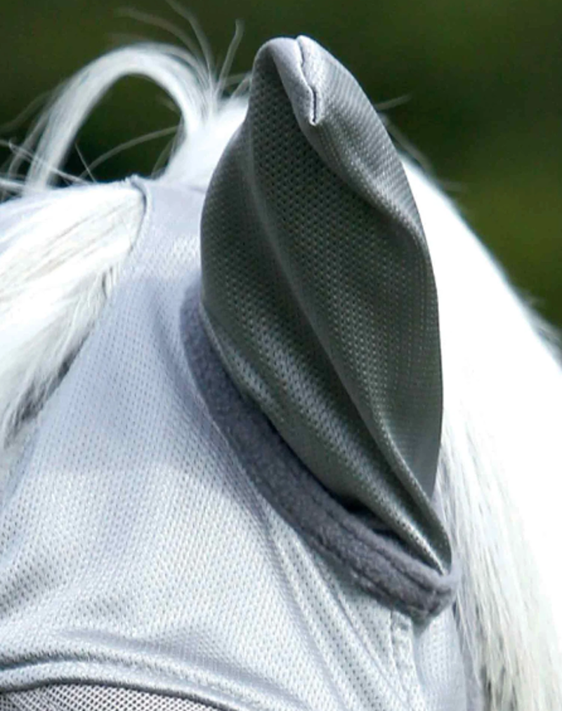 Premier Equine Buster Fly Mask Xtra - Silver-1