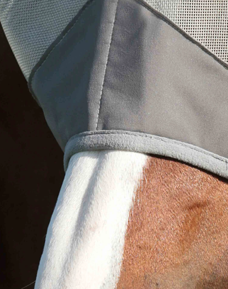 Premier Equine Buster Fly Mask Standard Plus - Silver-2