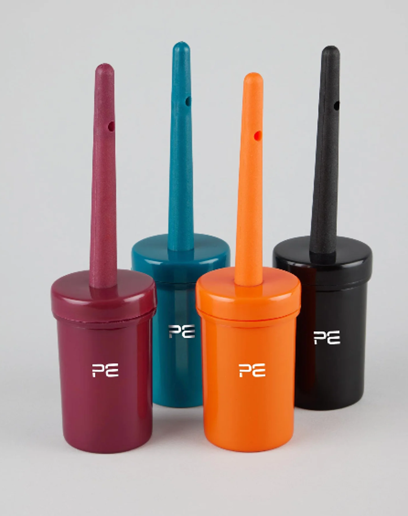 Premier Equine Hoof Oil Brush With Bottle - Black -1