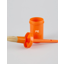 Premier Equine Hoof Oil Brush With Bottle - Orange 
