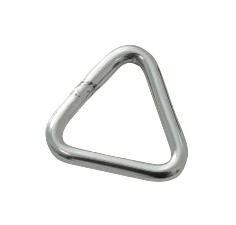 Premier Equine Triangle Ring For Rugs - Silver