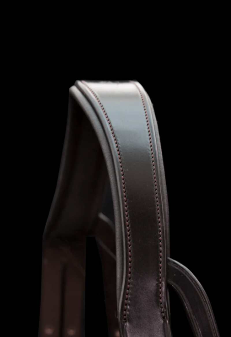 Henry James Saddlery Arc Classic Headpiece - Havana Brown-1
