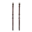Henry James Saddlery Billet Cheekpieces - Brown
