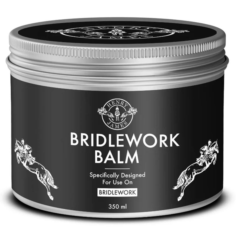 Henry James Saddlery Bridlework Balm - 350ml