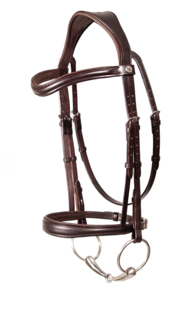 Henry James Saddlery Cavesson Bridle - Brown