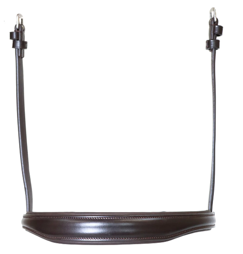 Henry James Saddlery Cavesson Noseband - Brown
