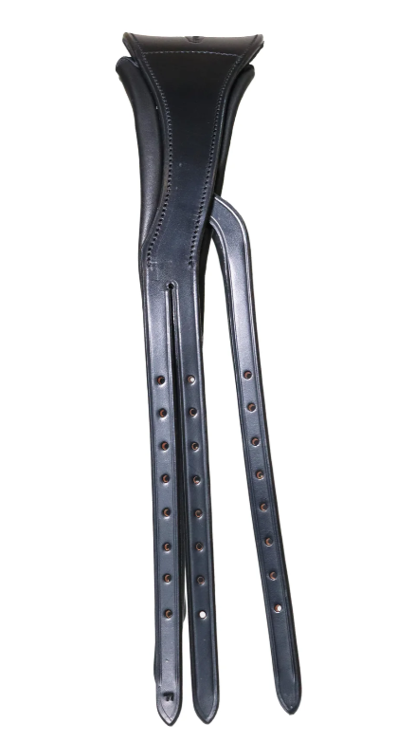 Henry James Saddlery Comfort 4D Air Double Headpiece - Black