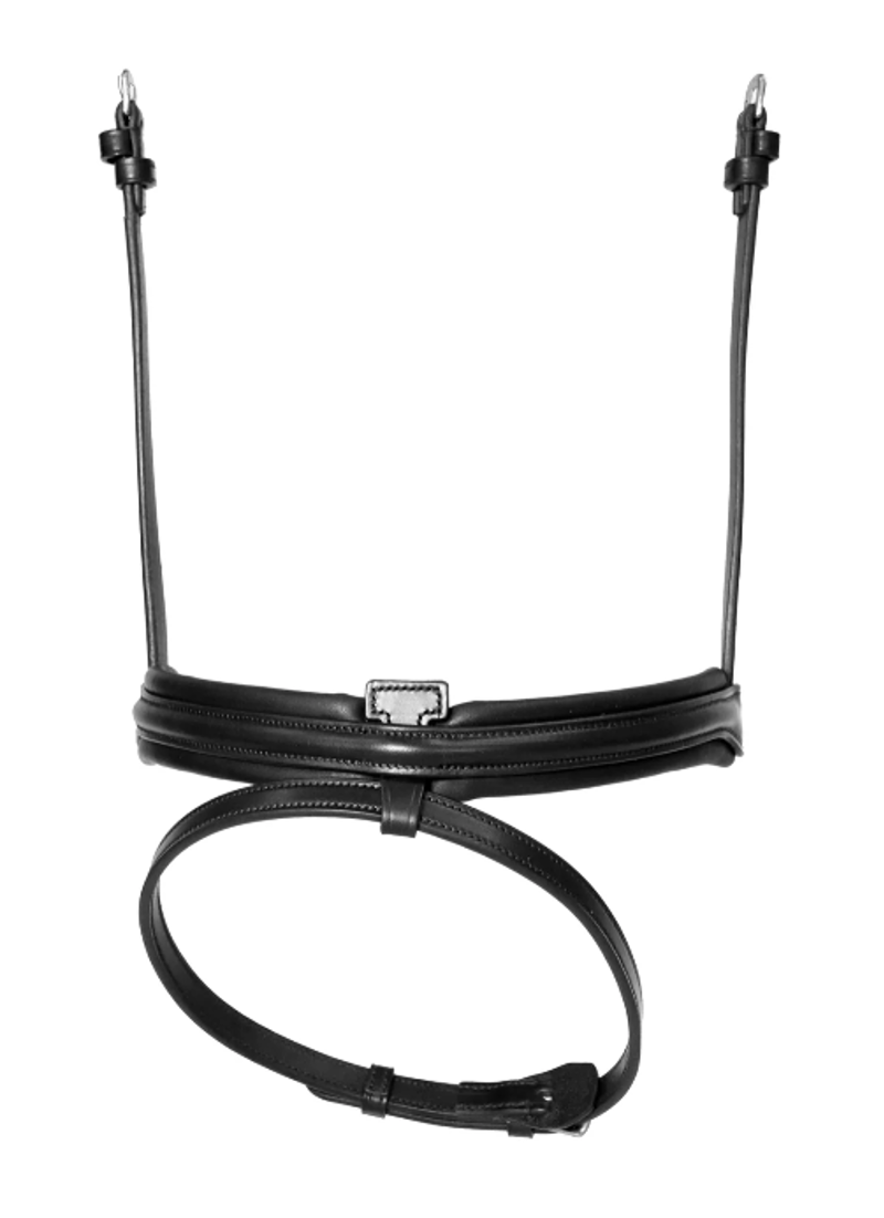 Henry James Saddlery Comfort Flash Noseband Fixed - Black