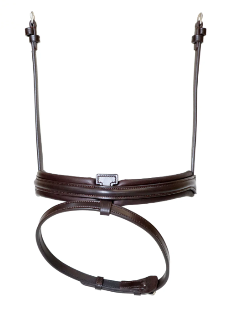 Henry James Saddlery Comfort Flash Noseband Fixed - Brown