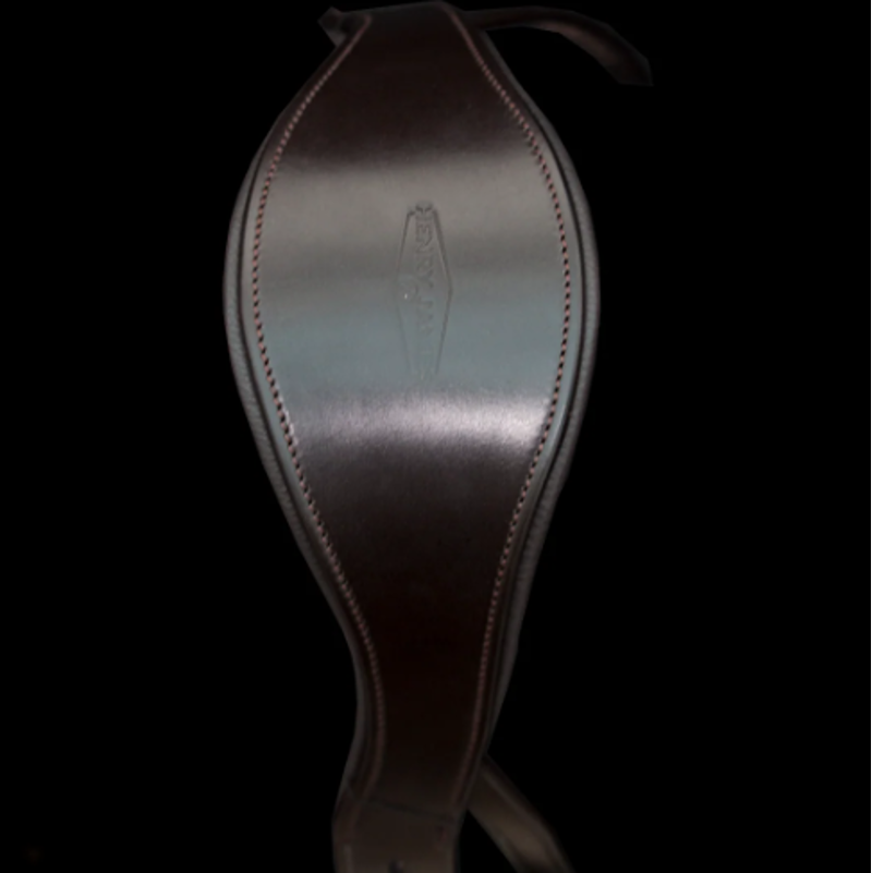 Henry James Saddlery Flexure Curve Headpiece - Brown-2