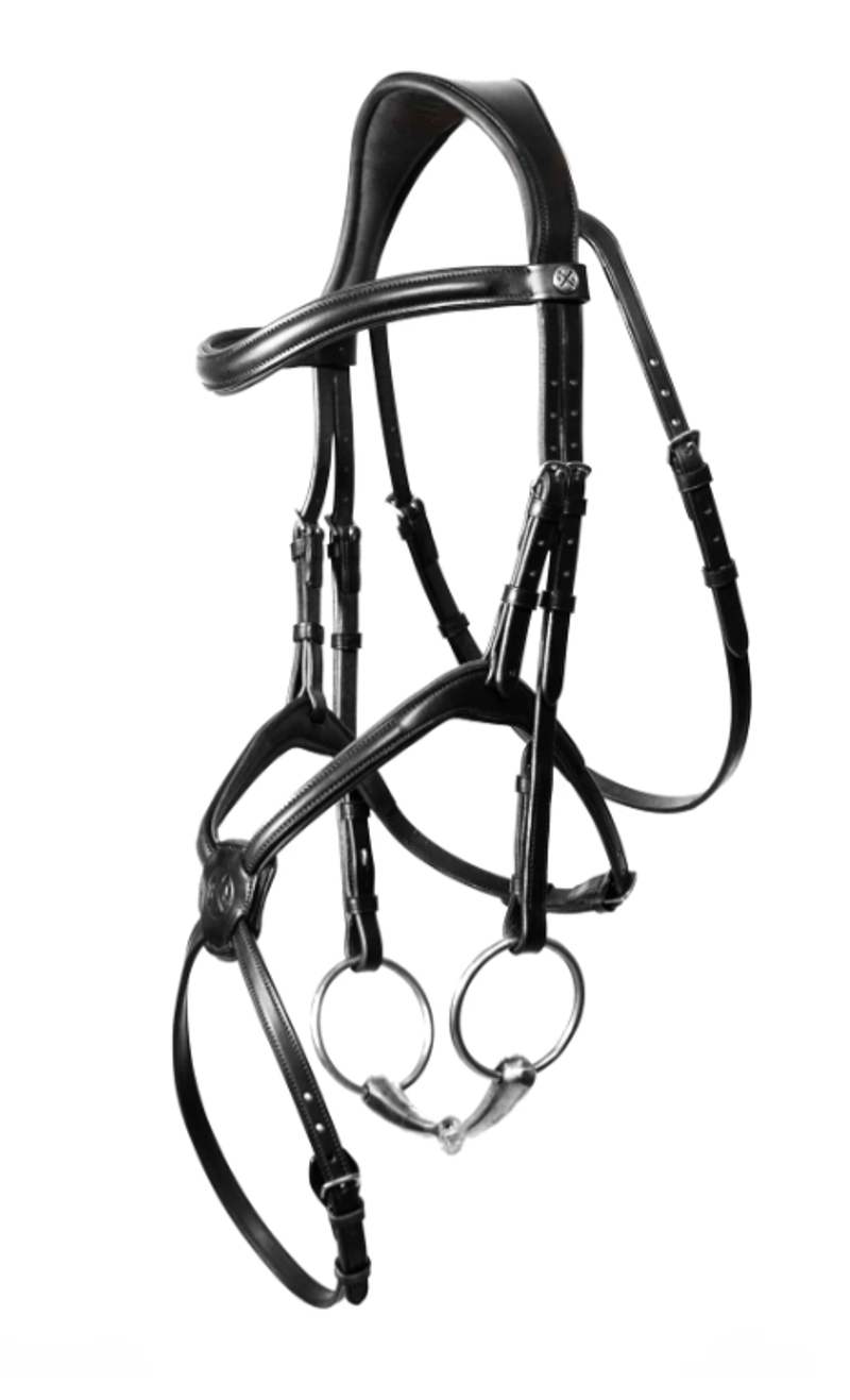 Henry James Saddlery Grackle Bridle - Black