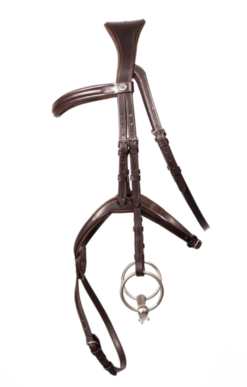 Henry James Saddlery Grackle Bridle - Brown-1