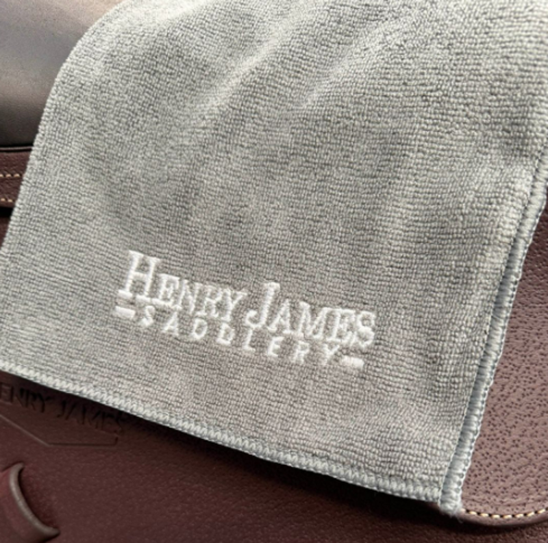Henry James Saddlery Microfibre Tack Cleaning Cloths - Pack of 3 