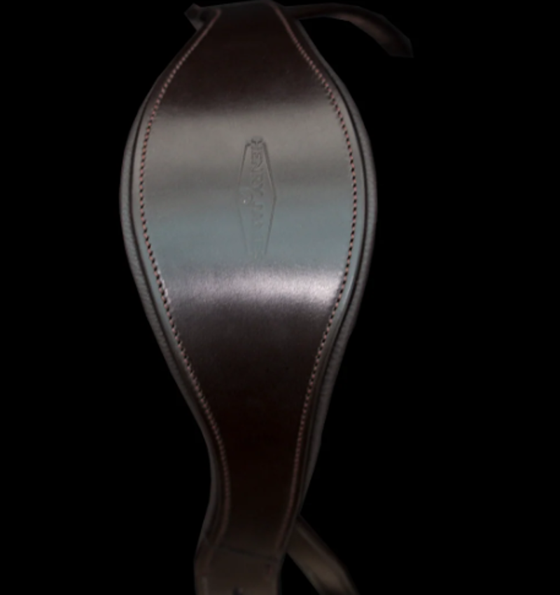 Henry James Saddlery Flexure Curve Headpiece - Black-1