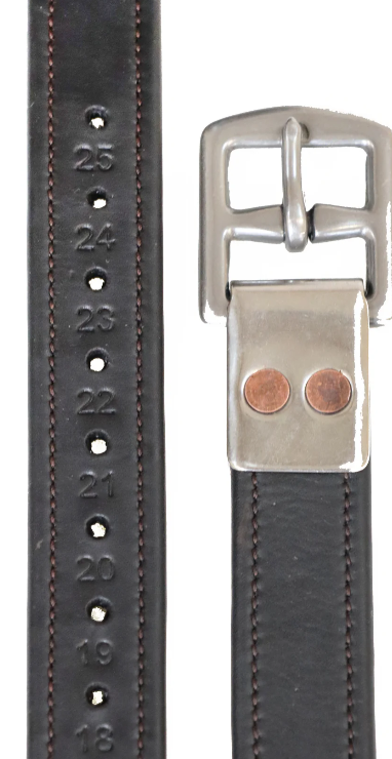 Henry James Saddlery Precision calfskin stirrup leathers - Brown