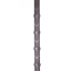 Henry James Saddlery V-Grip Hybrid Rubber Reins with Leather Stoppers - Black