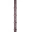 Henry James Saddlery V-Grip Hybrid Rubber Reins with Leather Stoppers - Brown