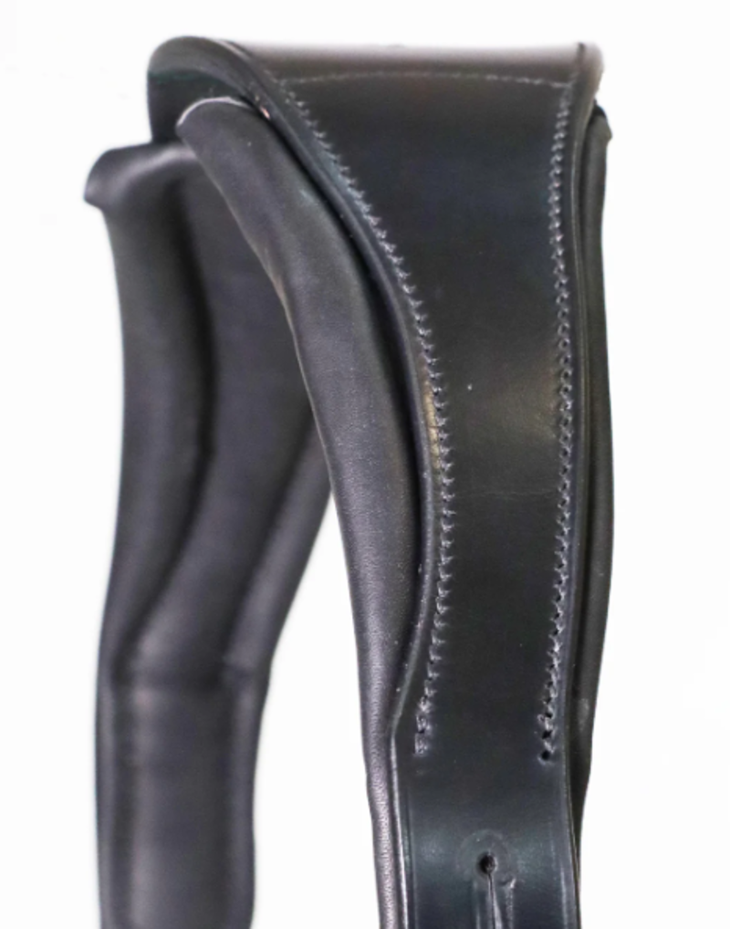 Henry James Saddlery Comfort 4D Air Headpiece 2 Strap - Black-1