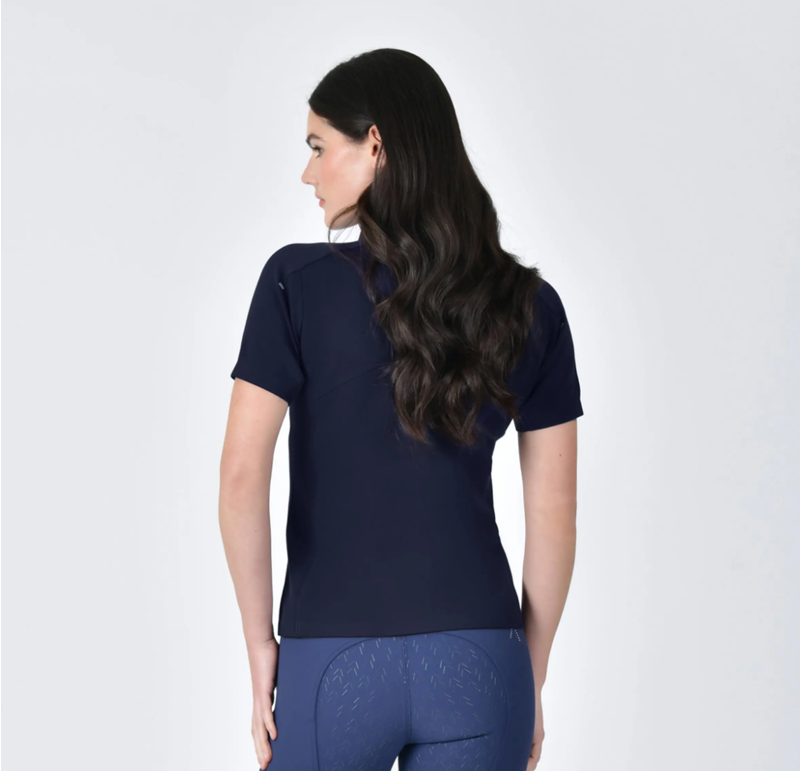 WeatherBeeta 37.5 Short Sleeve Performance Polo - Navy -3
