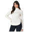 WeatherBeeta Ladies London Layer Long Sleeve Top - Light Cream Marle 