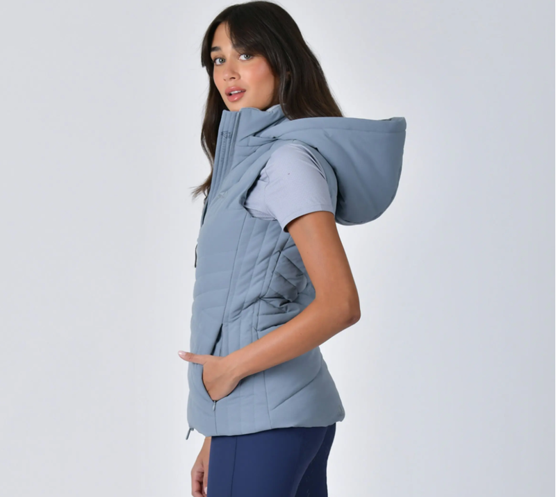 WeatherBeeta Ladies Insulated Gilet - Bluestone -3