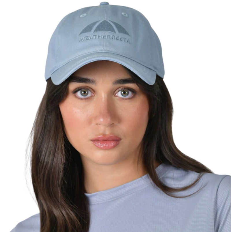 WeatherBeeta Performance Cotton Cap - Mist Blue