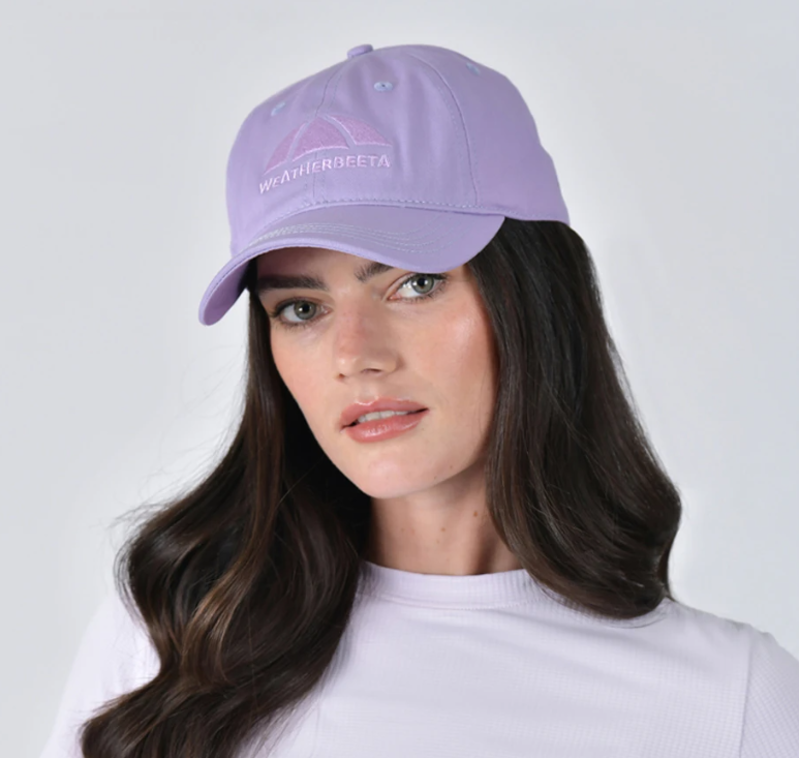 WeatherBeeta Performance Cotton Cap - Lavender Mist 