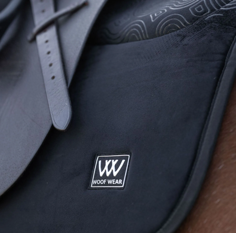 Woof Wear Elite Comfort+ Close Contact Saddlecloth - Black-2