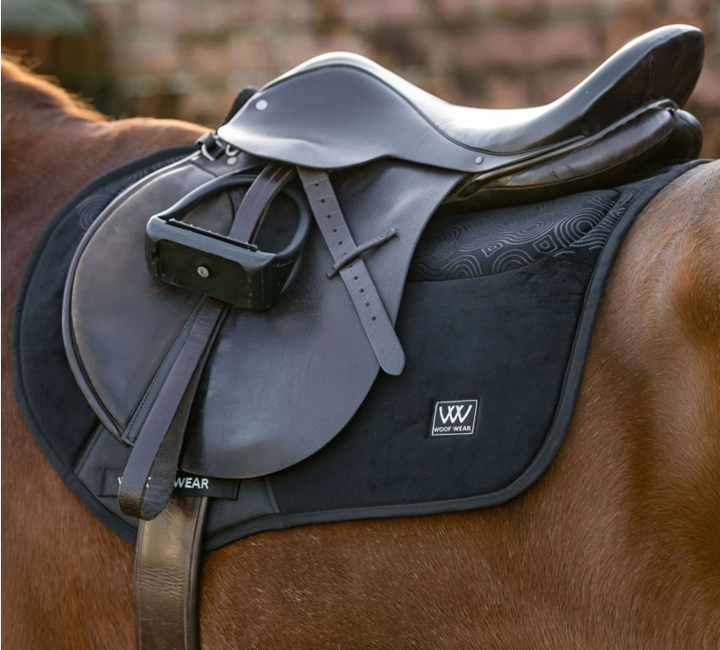 Woof Wear Elite Comfort+ Close Contact Saddlecloth - Black-1