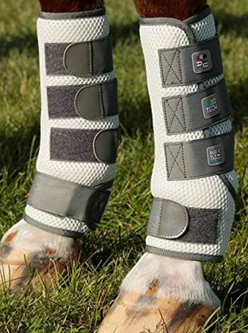 Premier Equine Pro-Tech Bug and Fly Boots - White