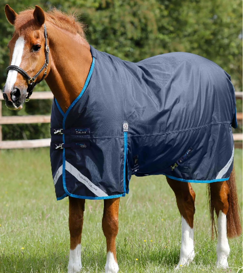 Premier Equine Titan 450g Original Turnout Rug - Navy