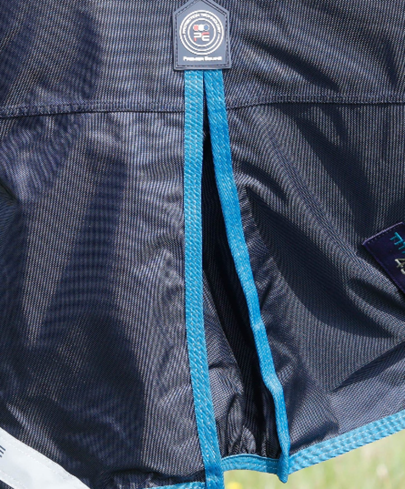 Premier Equine Titan 450g Original Turnout Rug - Navy-4