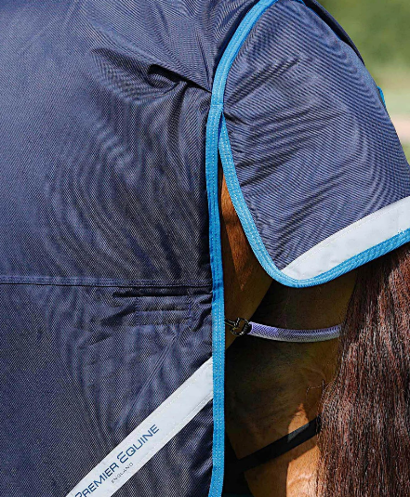 Premier Equine Titan 450g Original Turnout Rug - Navy-1