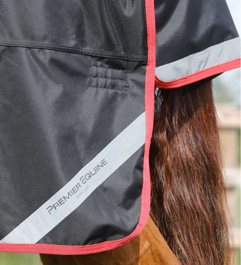 Premier Equine Titan 450g Original Turnout Rug - Black-5