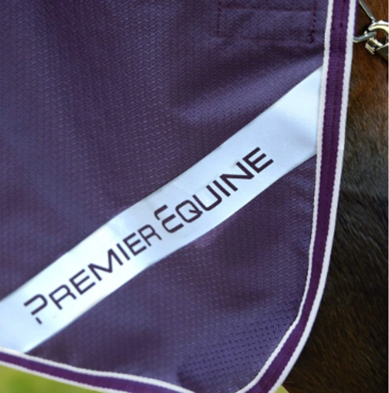 Premier Equine Stratus 600D Series 0g Original Turnout Rug - Purple-4