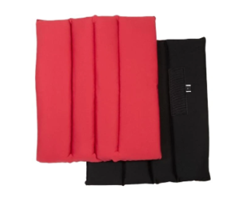 Premier Equine Nano-Tec Infrared Boot Wrap Liners Spares - Black Red