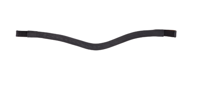 Shires Velociti GARA Three Tone Browband - Black-2