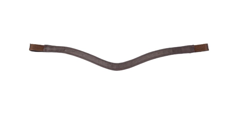 Shires Velociti GARA Three Tone Browband - Blue/Havana-2
