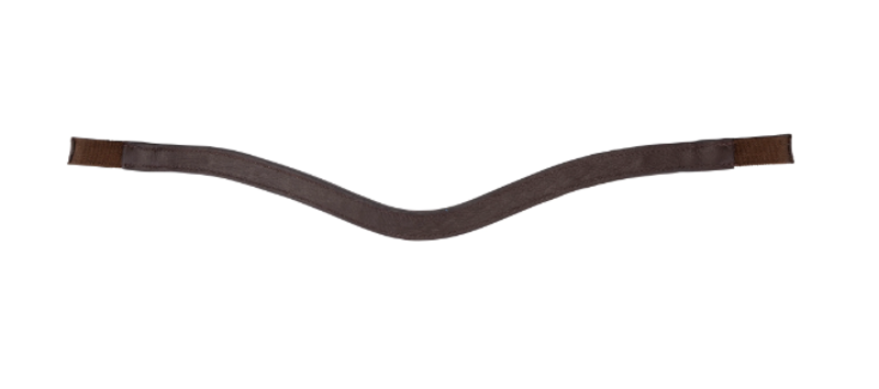 Shires Velociti GARA Three Tone Browband - Cerise/Havana-2